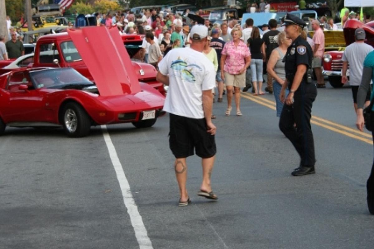 People at the block party 4