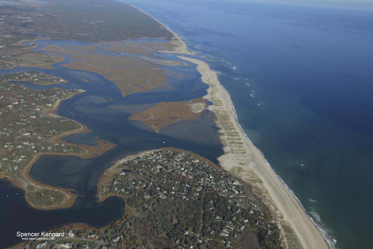Aerial photo of Nauset Estuary 22
