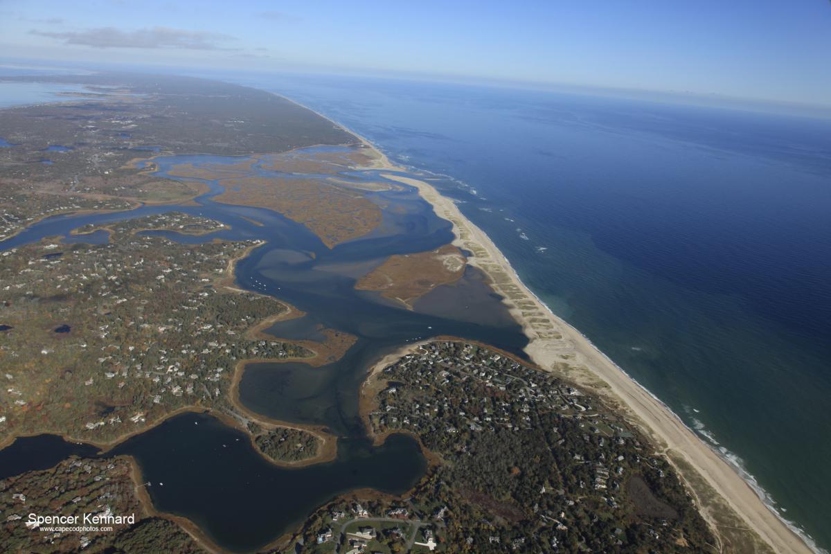 Aerial photo of Nauset Estuary 20