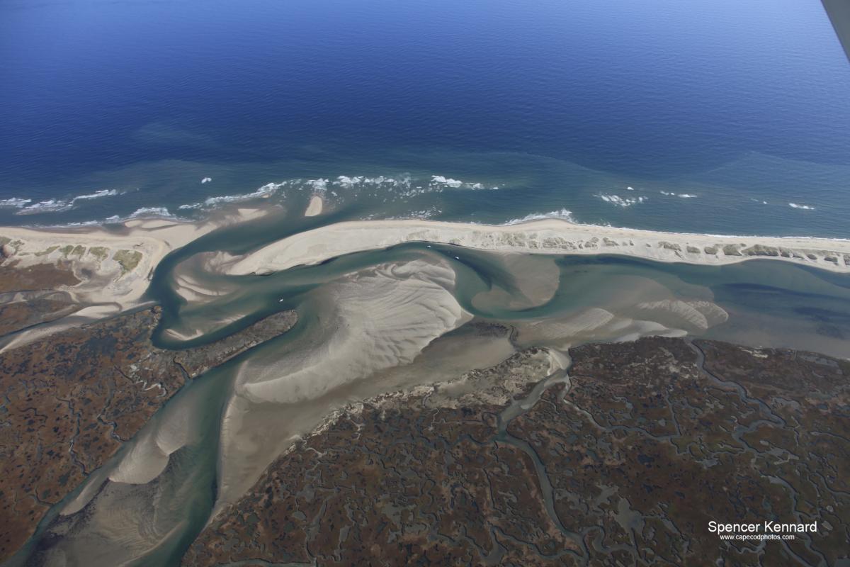 Aerial photo of Nauset Estuary 14