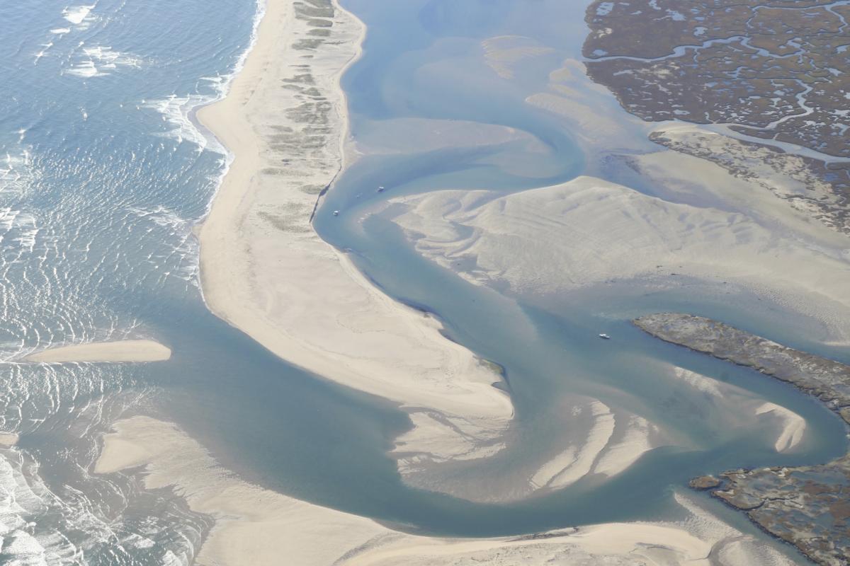 Aerial photo of Nauset Estuary 10
