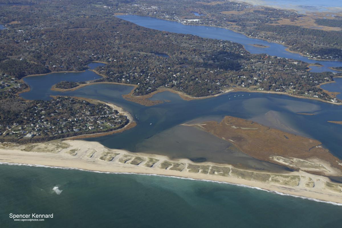 Aerial photo of Nauset Estuary 4